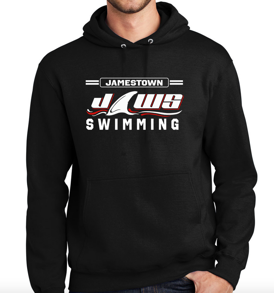 Jaws 50/50 Cotton/Poly Pullover Hoodie