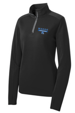 Wahoo LADIES ONLY Polyester Textured 1/4 Zip Pullover