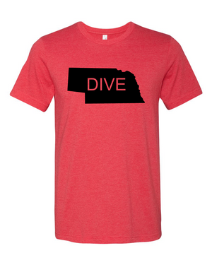 Dive NEBRASKA T-shirt