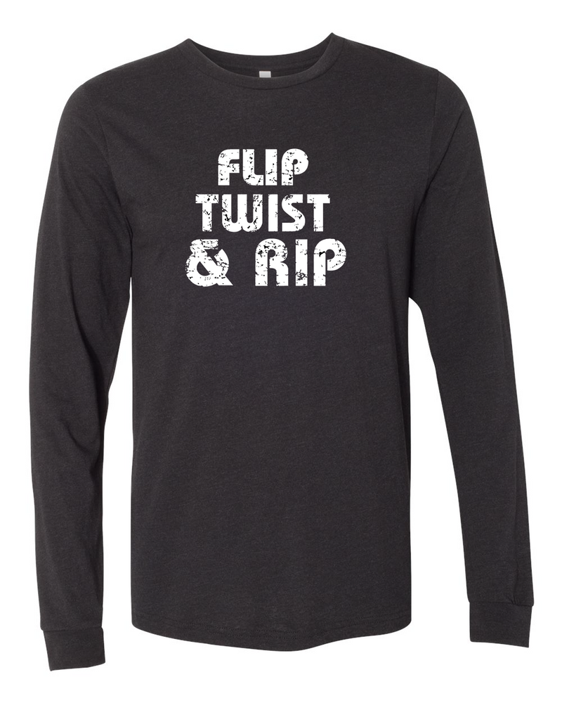Flip Twist & Rip Long Sleeve T-shirt