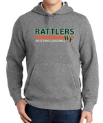 RATTLERS Unisex Cotton/Poly Pullover Hoodie DESIGN 1