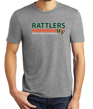 RATTLERS Unisex TriBlend Short Sleeve Tee DESIGN 1