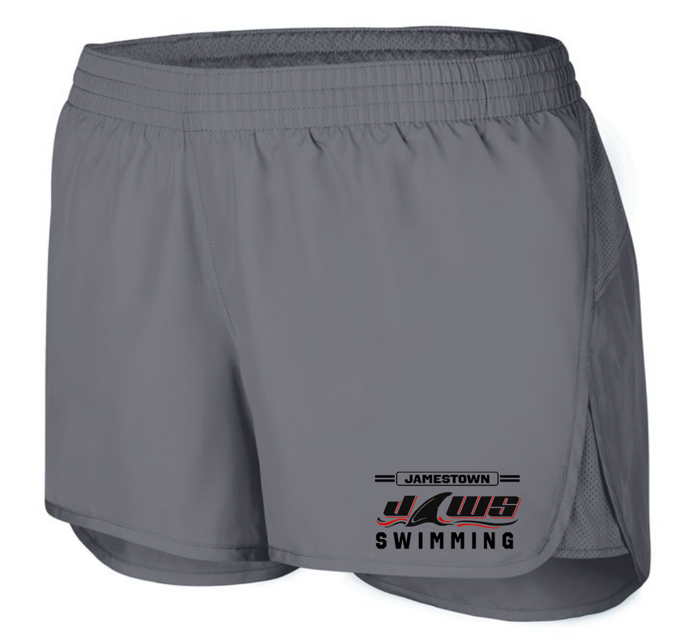 Jaws Ladies Gym Shorts Lane 4 Athletic