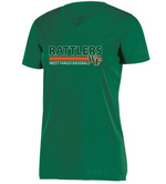 RATTLERS LADIES ONLY DriFit Short Sleeve Tee DESIGN 1