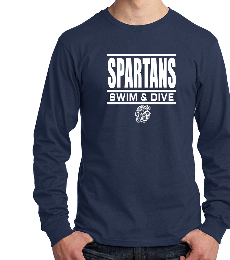 Spartan Unisex Long Sleeve Cotton Tee