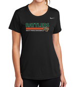 RATTLER  LADIES' ONLY NIKE DriFit Legend Tee DESIGN 1