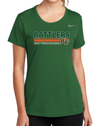 RATTLER  LADIES' ONLY NIKE DriFit Legend Tee DESIGN 1