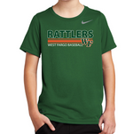 RATTLERS YOUTH ONLY NIKE DriFit Short Sleeve Tee DESIGN 1