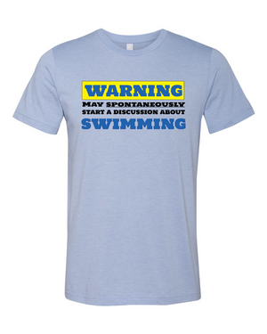 Swim Warning T-shirt