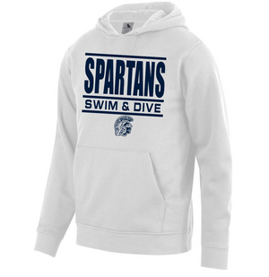 Spartan 60/40 Cotton Poly Fleece Pullover Hoodie