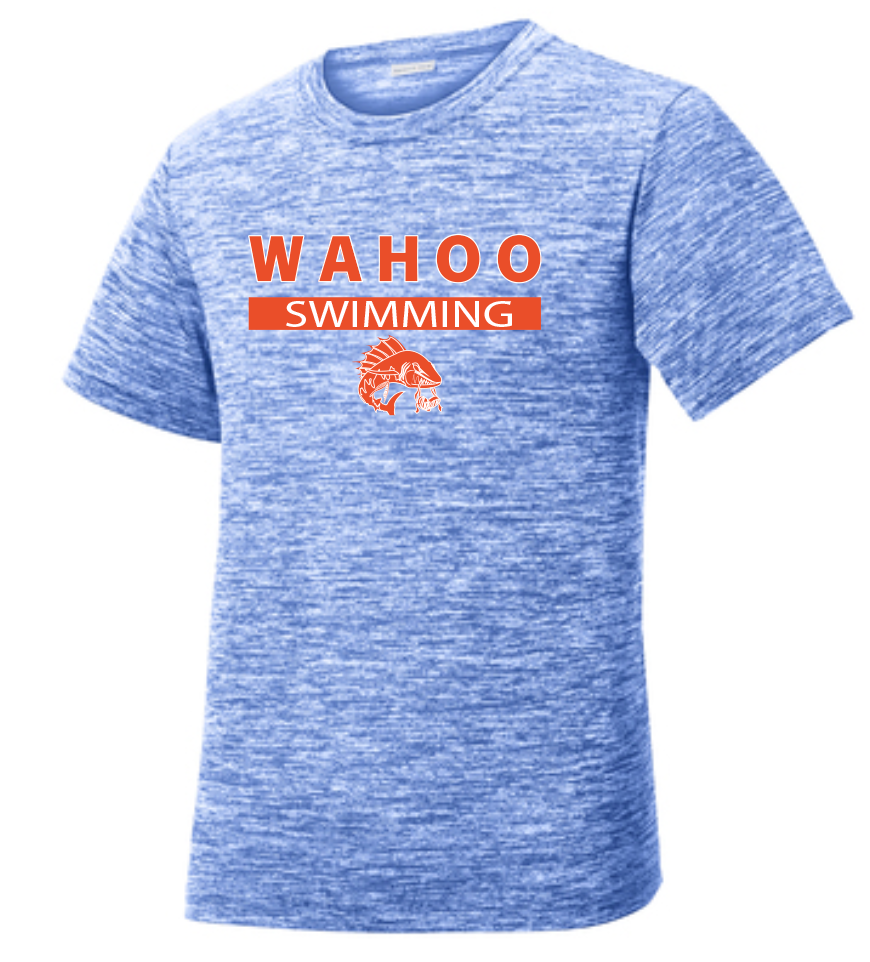 Wahoo YOUTH ONLY DriFit Electric Short Sleeve Tee